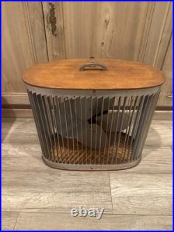 MCM Antique Mathes Cooler Cooling Fan 3 Speed Control Model Wood (Made in USA) MCM Antique Mathes Cooler Cooling Fan 3 Speed Control Model Wood (Made in USA)