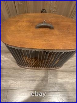 MCM Antique Mathes Cooler Cooling Fan 3 Speed Control Model Wood (Made in USA) MCM Antique Mathes Cooler Cooling Fan 3 Speed Control Model Wood (Made in USA)