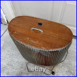 MCM Antique Mathes Cooler Cooling Fan 3 Speed Control Model Wood (Made in USA) MCM Antique Mathes Cooler Cooling Fan 3 Speed Control Model Wood (Made in USA)