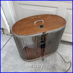 MCM Antique Mathes Cooler Cooling Fan 3 Speed Control Model Wood (Made in USA) MCM Antique Mathes Cooler Cooling Fan 3 Speed Control Model Wood (Made in USA)