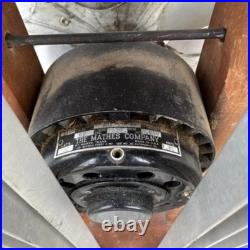 MCM Antique Mathes Cooler Cooling Fan 3 Speed Control Model Wood (Made in USA) MCM Antique Mathes Cooler Cooling Fan 3 Speed Control Model Wood (Made in USA)