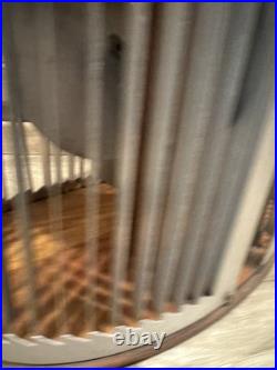 MCM Antique Mathes Cooler Cooling Fan 3 Speed Control Model Wood (Made in USA)