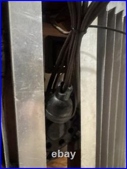 MCM Antique Mathes Cooler Cooling Fan 3 Speed Control Model Wood (Made in USA)