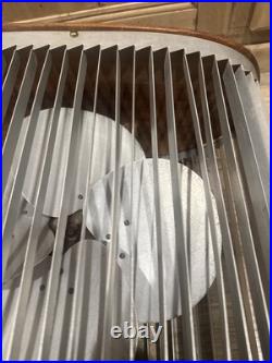 MCM Antique Mathes Cooler Cooling Fan 3 Speed Control Model Wood (Made in USA)