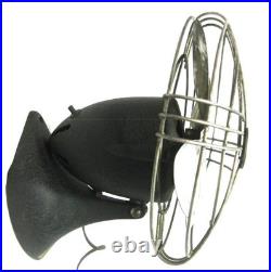 MINTY Antique Zephyr Airkooler Art Deco Electric Fan with Tag. Runs + Wall Mount