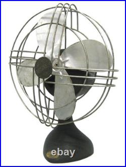 MINTY Antique Zephyr Airkooler Art Deco Electric Fan with Tag. Runs + Wall Mount