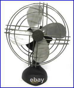 MINTY Antique Zephyr Airkooler Art Deco Electric Fan with Tag. Runs + Wall Mount