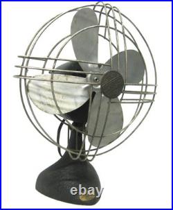 MINTY Antique Zephyr Airkooler Art Deco Electric Fan with Tag. Runs + Wall Mount