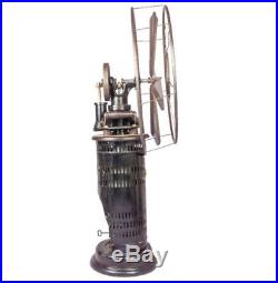 Mechanism Antique Style Old 1920's Jot's Radio Kerosene Fan Fan's