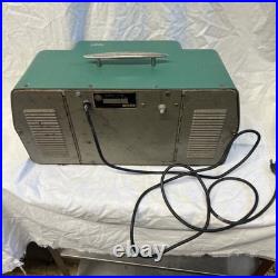 Mid Century Teal Port A Temp Air Conditioner Model A56 Hard Case Roy M Bloom Mid Century Teal Port A Temp Air Conditioner Model A56 Hard Case Roy M Bloom