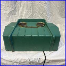Mid Century Teal Port A Temp Air Conditioner Model A56 Hard Case Roy M Bloom Mid Century Teal Port A Temp Air Conditioner Model A56 Hard Case Roy M Bloom