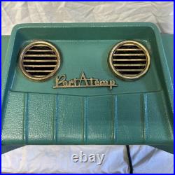 Mid Century Teal Port A Temp Air Conditioner Model A56 Hard Case Roy M Bloom Mid Century Teal Port A Temp Air Conditioner Model A56 Hard Case Roy M Bloom