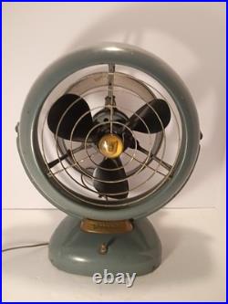 Mid Century Vintage Late 40's Vornado 2 Speed Fan Works Great! Don't Miss Out