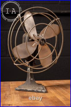 Midcentury Industrial Table Fan