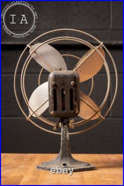 Midcentury Industrial Table Fan