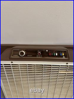 Montgomery Ward Deluxe 20 Box Fan In/Out Thermostat Reversible Vintage
