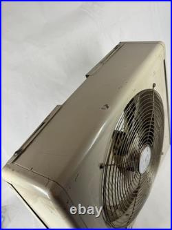 Montgomery Ward Vintage Wards Window Fan 7762 MCM Cream Reversable WORKS
