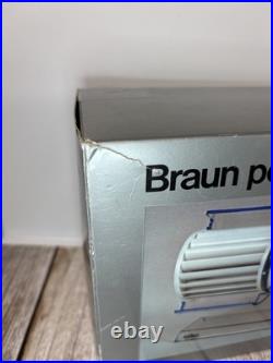 NIB Braun HL70 Beige Desk Fan Japan 1970s by Reinhold Weiss SPACE AGE. POP ART