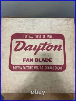 NOS Two Dayton 20 Aluminum Fan Blades 2C369 In Original Open Box Free Shipping