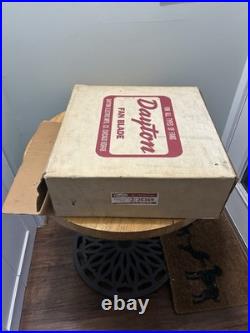 NOS Two Dayton 20 Aluminum Fan Blades 2C369 In Original Open Box Free Shipping