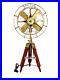 Nautical_Brass_Antique_Electric_Pedestal_Fan_With_Wooden_Tripod_Stand_Vintage_01_fjj