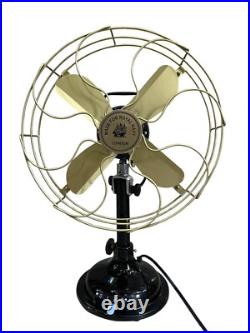 Nautical Oscillating Fan Retro Style Design Metal Desk Fan Unique New Decorative