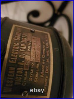 Nice old running VICTOR LOLLIPOP FAN listed high. Make offer