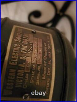 Nice old running VICTOR LOLLIPOP FAN listed high. Make offer