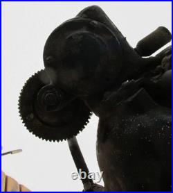 OLD ECK HURRICANE 110 Volt DC BALL MOTOR FAN FOR RESTORE MISSING CAGE NOT TESTED