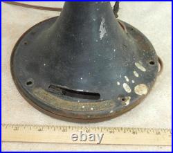 OLD General Electric GE 4 Brass Blades Type AOU AF2 Table Fan Works For Repair