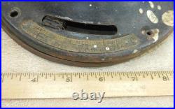 OLD General Electric GE 4 Brass Blades Type AOU AF2 Table Fan Works For Repair