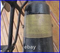 OLD LOLLIPOP 220 Volt AC FAN, FOR RESTORE, MISSING CAGE & BLADE, NOT TESTED