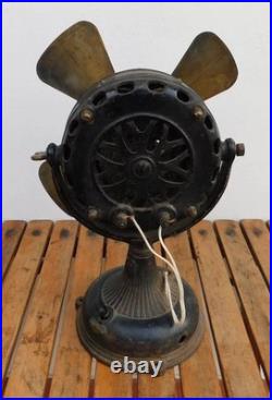 Old 1901 General Electric Pancake Fan, For Restore, Missing Cage, Not Tested Old 1901 General Electric Pancake Fan, For Restore, Missing Cage, Not Tested