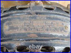 Old 1901 General Electric Pancake Fan, For Restore, Missing Cage, Not Tested Old 1901 General Electric Pancake Fan, For Restore, Missing Cage, Not Tested