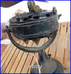 Old 1901 General Electric Pancake Fan, For Restore, Missing Cage, Not Tested Old 1901 General Electric Pancake Fan, For Restore, Missing Cage, Not Tested