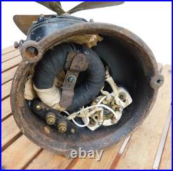Old 1901 General Electric Pancake Fan, For Restore, Missing Cage, Not Tested Old 1901 General Electric Pancake Fan, For Restore, Missing Cage, Not Tested