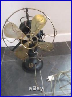 Old Electric Fan Marelli Mod Bisa art deco 20s Ventilator Ventilatore Industrial