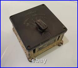 Old Vintage Cast Iron & Bakelite GEC Armor Ceiling Fan Speed Regulator, England