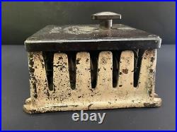 Old Vintage Cast Iron & Bakelite GEC Armor Ceiling Fan Speed Regulator, England