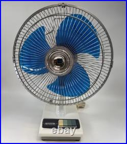 Panasonic F-1204 Blue Blade 5-WAY Oscillation FAN 12 Japan