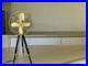 Pedestal_Fan_Brass_Finish_on_Black_Adjustable_Height_Tripod_Royal_Navy_Retro_01_bzo