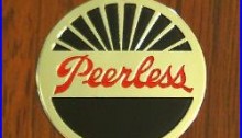 Peerless Fans Keychain Fob Antique Electric Fan Brass