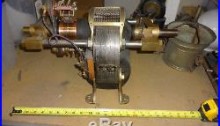 Perret Elektron MFG Co 1/2 HP antique bipolar motor Rare and nice