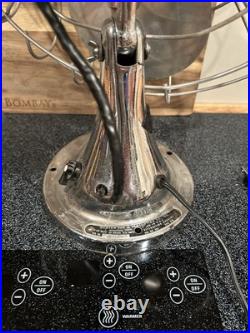 Pre War HUNTER Zephair #265 Type C-16 16 Inch Electric 3-Speed Table Fan 40s