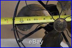 Rare 1919-23 Antique Emerson 27046 DC Fan, 3 Speed Oscillating Ornate ...
