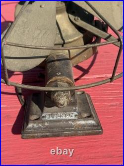 RARE Diehl 12 PULLMAN Electric TRAIN CAR Fan Circa 1913 Extra Base WOW