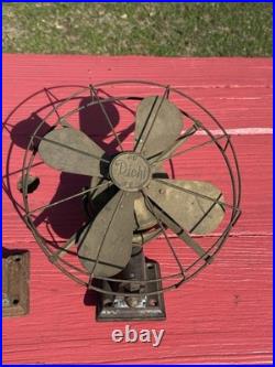 RARE Diehl 12 PULLMAN Electric TRAIN CAR Fan Circa 1913 Extra Base WOW