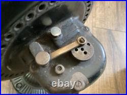 RARE EMERSON PANCAKE FAN 12 No. 12666 6BB/BC OSCILLATOR with ORNATE BASE TESTED