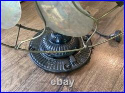 RARE EMERSON PANCAKE FAN 12 No. 12666 6BB/BC OSCILLATOR with ORNATE BASE TESTED