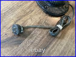 RARE EMERSON PANCAKE FAN 12 No. 12666 6BB/BC OSCILLATOR with ORNATE BASE TESTED